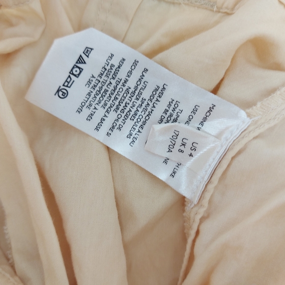 Free People Menorca Cropped Wide Leg Pants  Gosling Khaki Size 4 - Picture 10 of 13